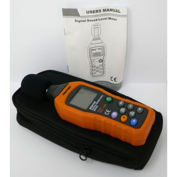Protmex Sound Level Meter Digital Sound Level Meter Reader PT6708 - Picture 8 of 8